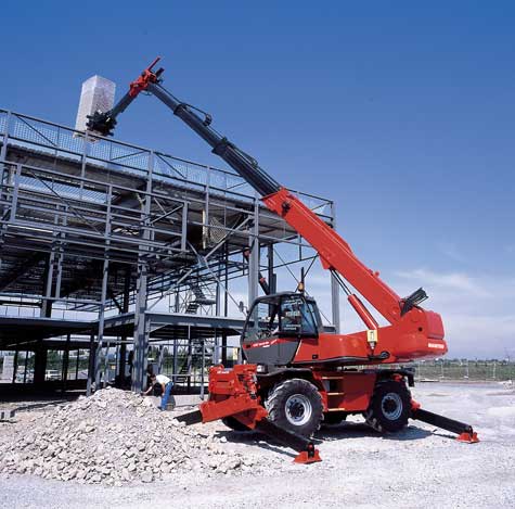 Telehandler in Hi-Reach fleet